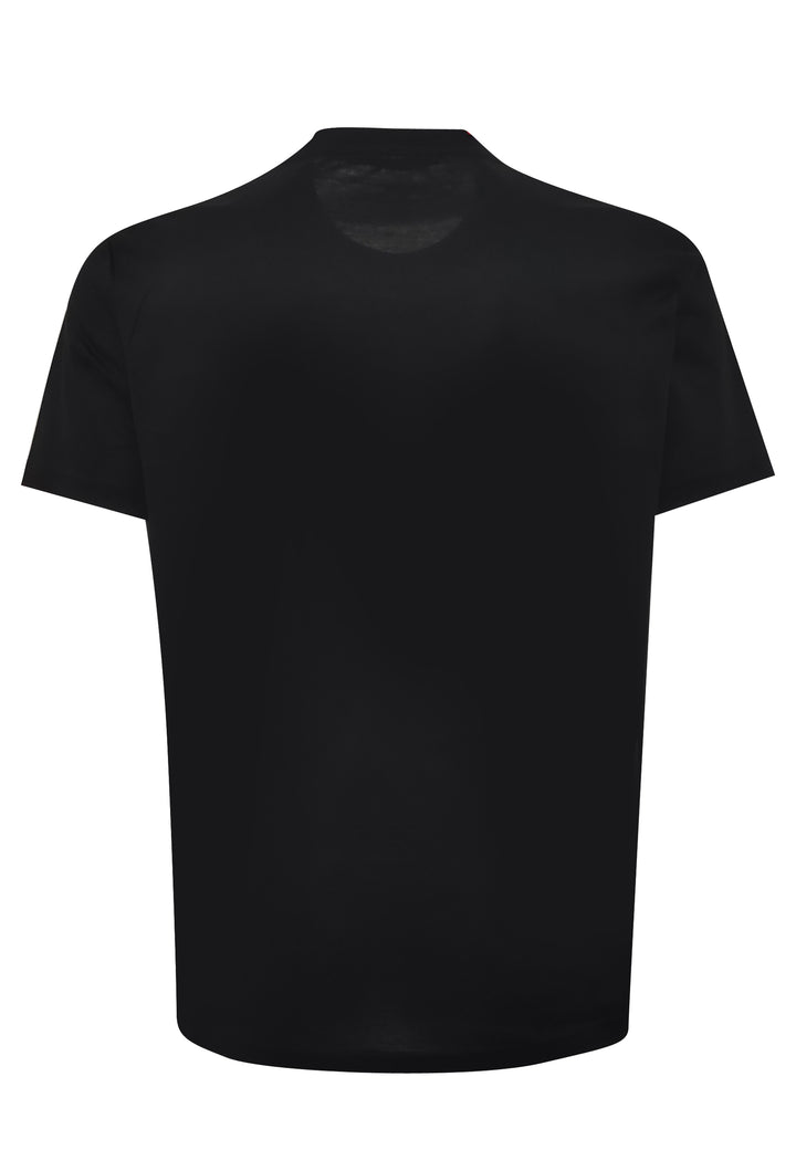 ViaMonte Shop | Low Brand t-shirt nera uomo in cotone