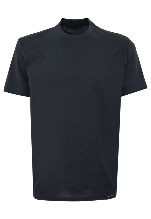 ViaMonte Shop | Low Brand t-shirt blu uomo in cotone