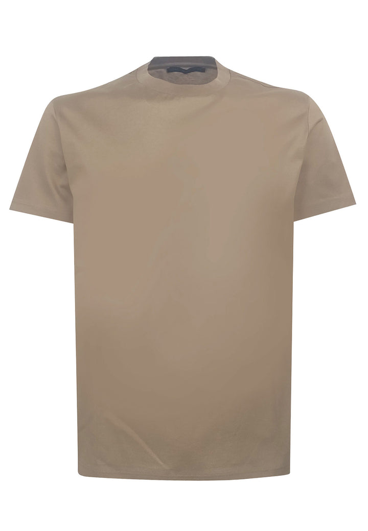 ViaMonte Shop | Low Brand t-shirt cammello uomo in cotone