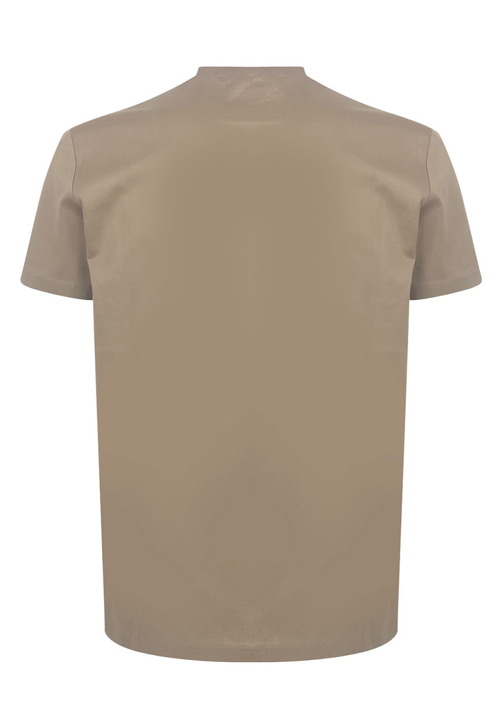 ViaMonte Shop | Low Brand t-shirt cammello uomo in cotone