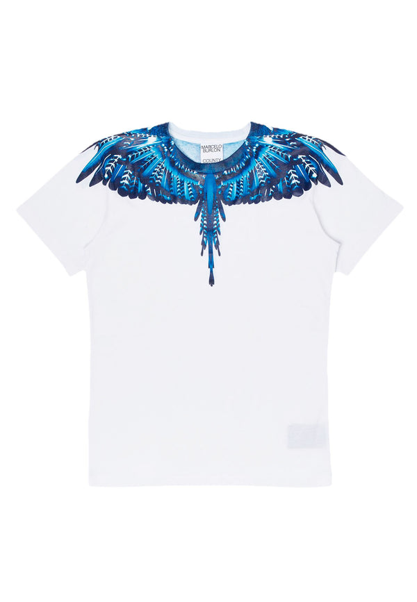 ViaMonte Shop | Marcelo Burlon t-shirt bianca bambino in cotone