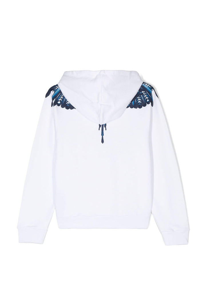 ViaMonte Shop | Marcelo Burlon felpa bianca bambino in cotone