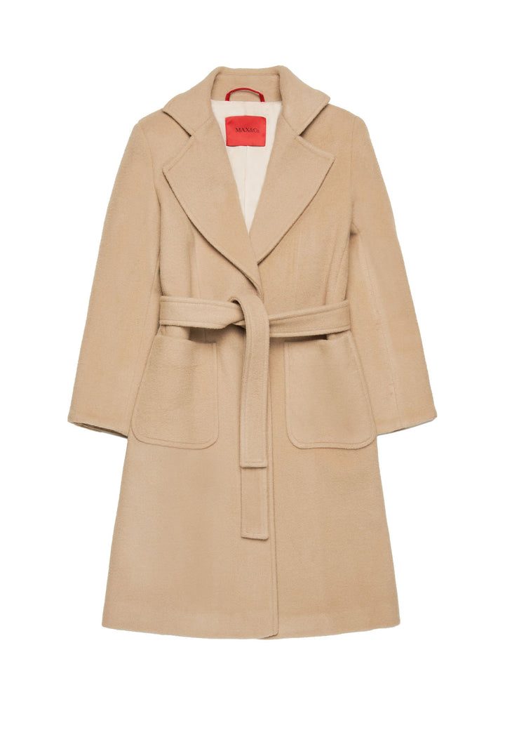 ViaMonte Shop | Max&Co cappotto Runaway beige bambina in lana