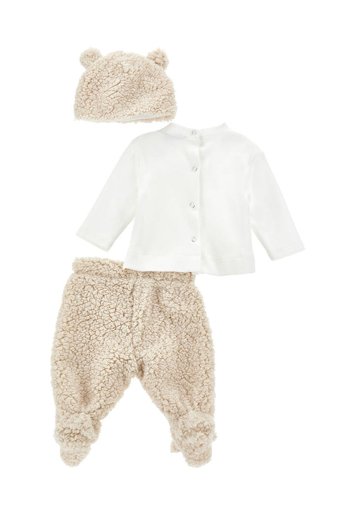 ViaMonte Shop | Monnalisa completo panna neonato in peluche