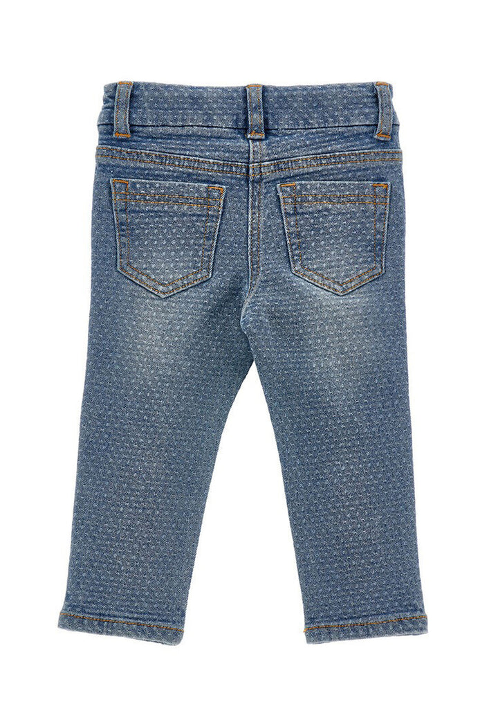 ViaMonte Shop | Monnalisa jeans blu neonata in denim