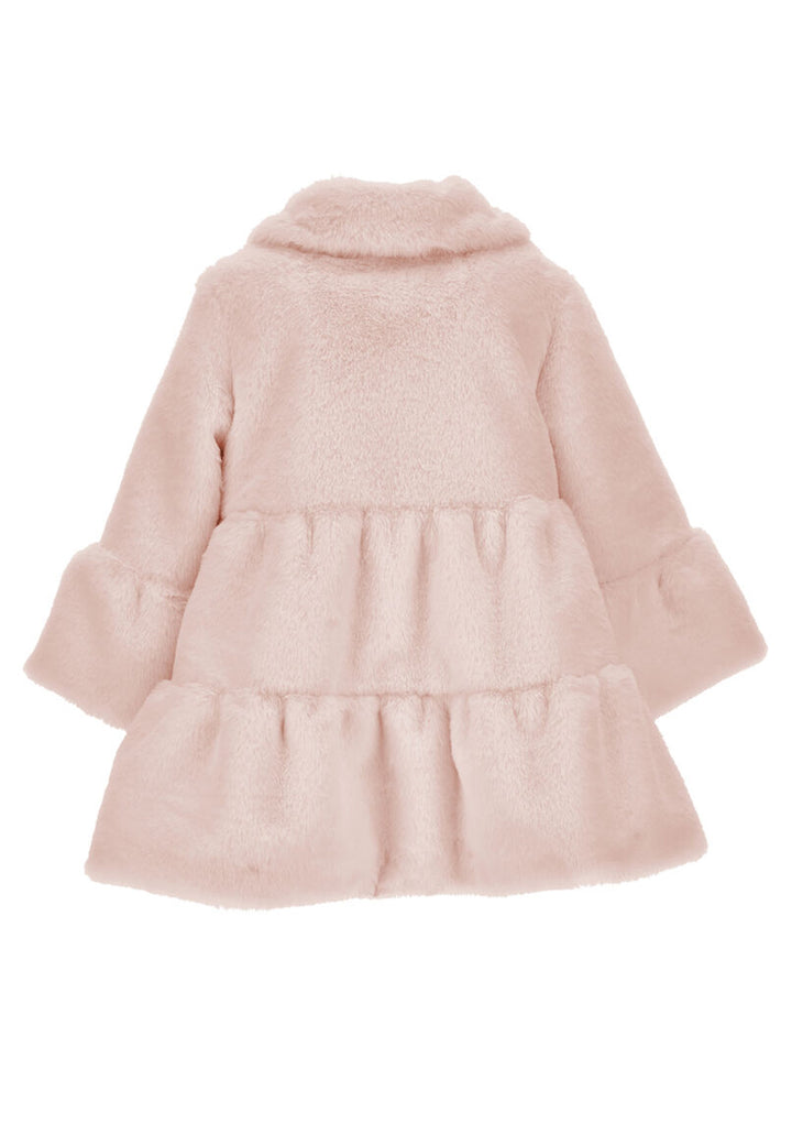 ViaMonte Shop | Monnalisa cappotto rosa neonata in peluche