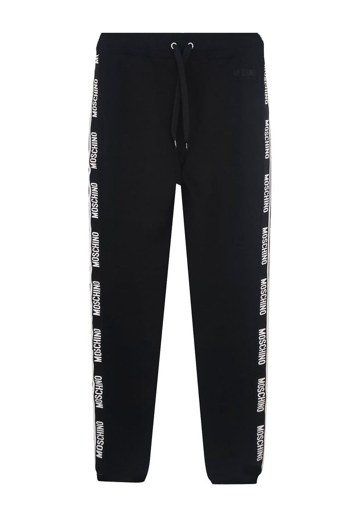 ViaMonte Shop | Moschino pantalone di tuta nero uomo in cotone