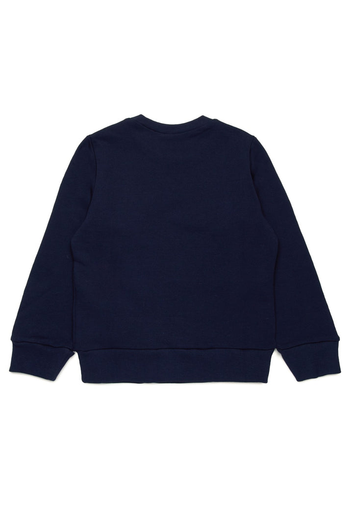 ViaMonte Shop | N°21 felpa blu bambino in cotone