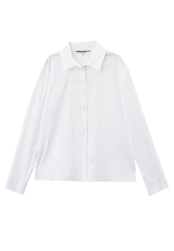 ViaMonte Shop | Patrizia Pepe camicia bianca in cotone