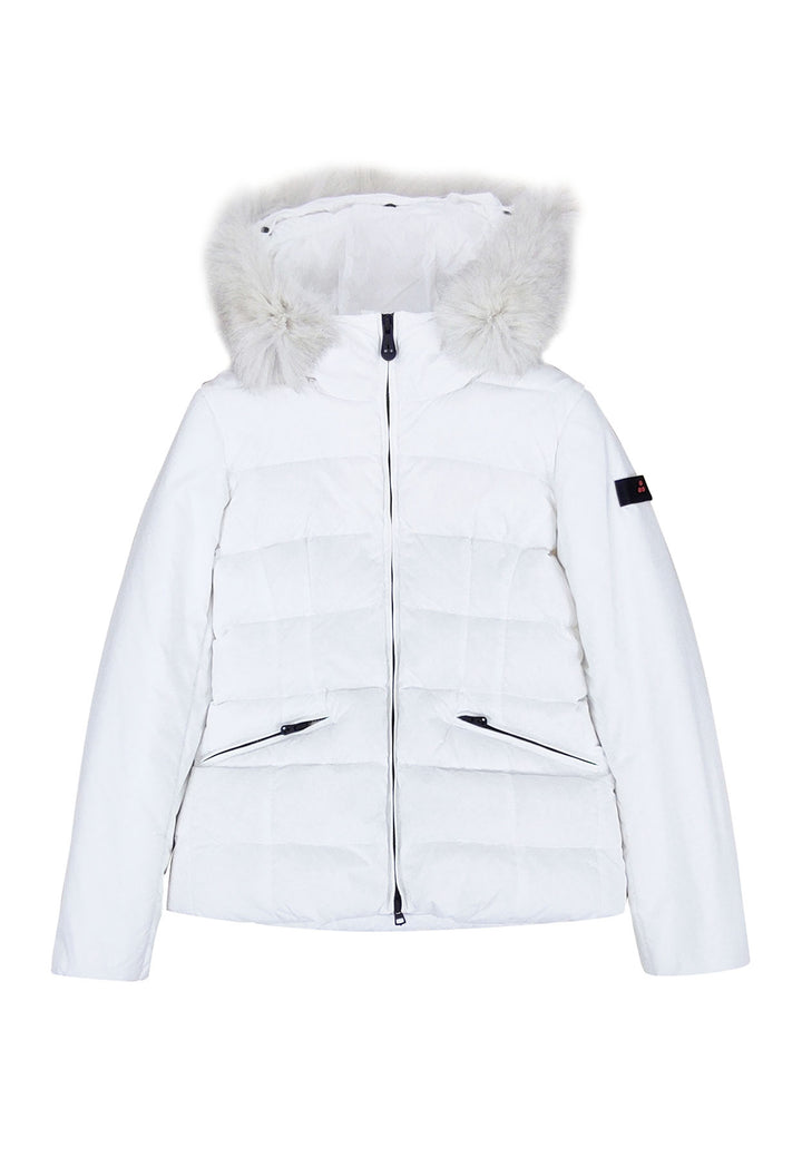 ViaMonte Shop | Peuterey giubbino turmalet mqs04 fox bianco bambina