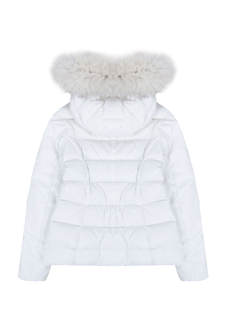 ViaMonte Shop | Peuterey giubbino turmalet mqs04 fox bianco bambina