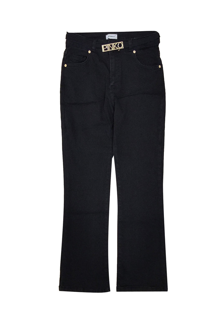 ViaMonte Shop | Pinko jeans nero bambina in denim