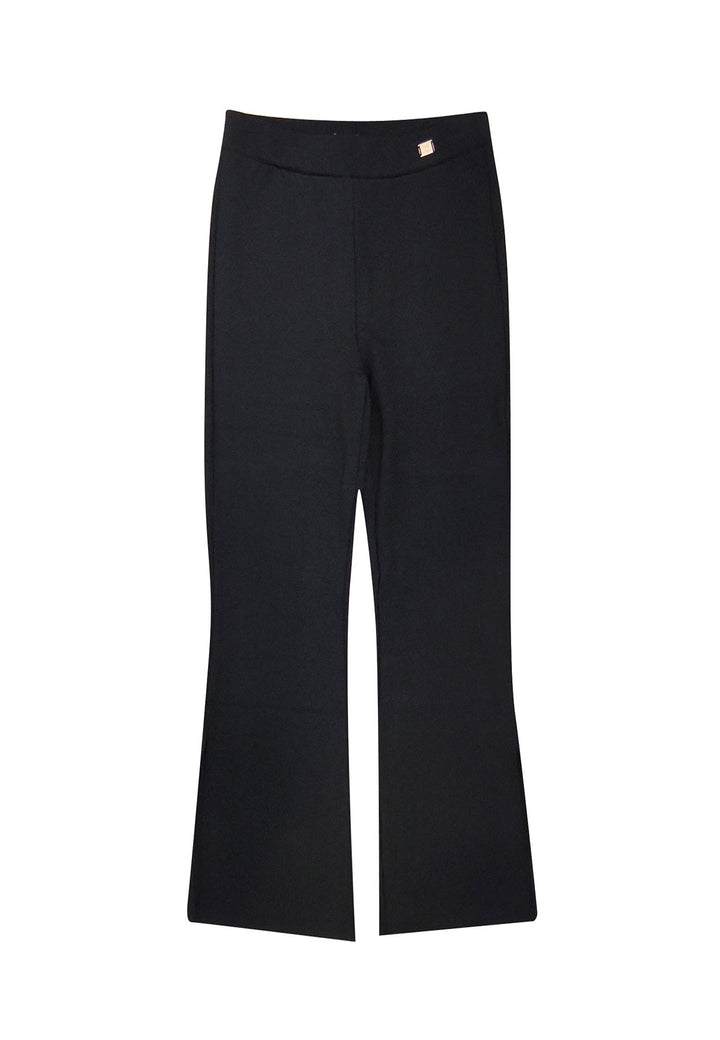 ViaMonte Shop | Pinko pantalone nero bambina in viscosa