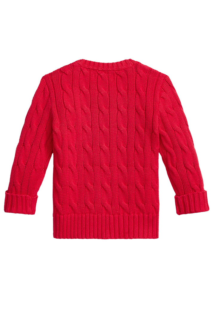 ViaMonte Shop | Ralph Lauren maglia rossa neonato in cotone