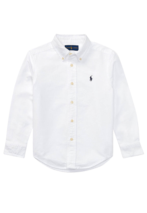 ViaMonte Shop | Ralph Lauren camicia bianca neonato in cotone