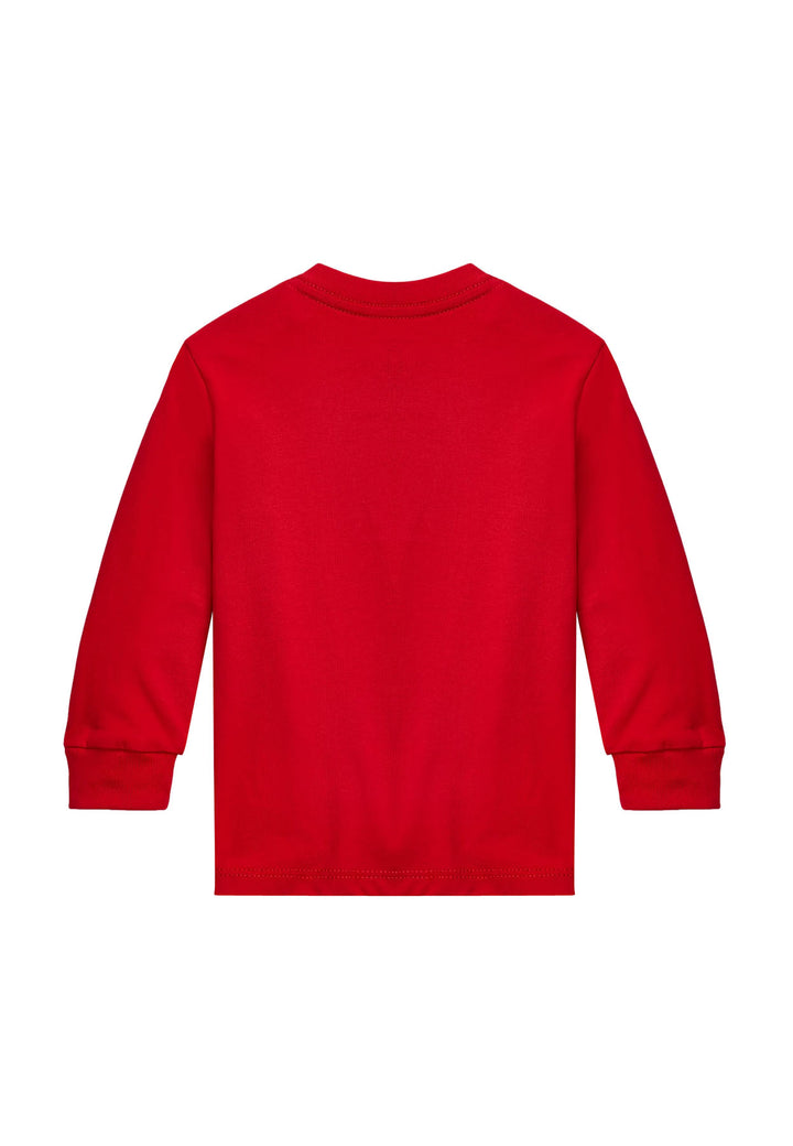 ViaMonte Shop | Ralph Lauren t-shirt rossa neonato in cotone