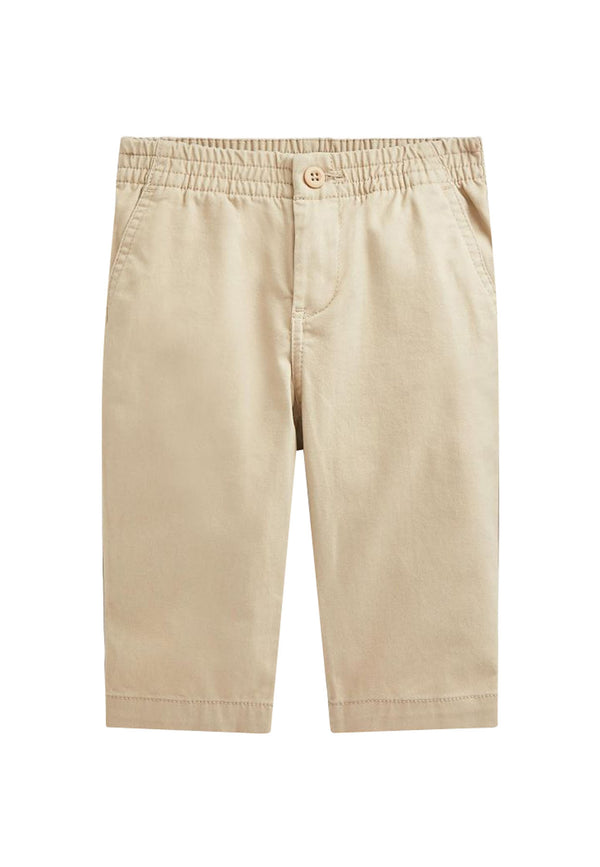 ViaMonte Shop | Ralph Lauren pantalone beige neonato in cotone