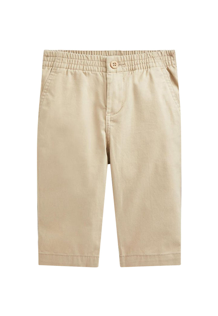 ViaMonte Shop | Ralph Lauren pantalone beige neonato in cotone