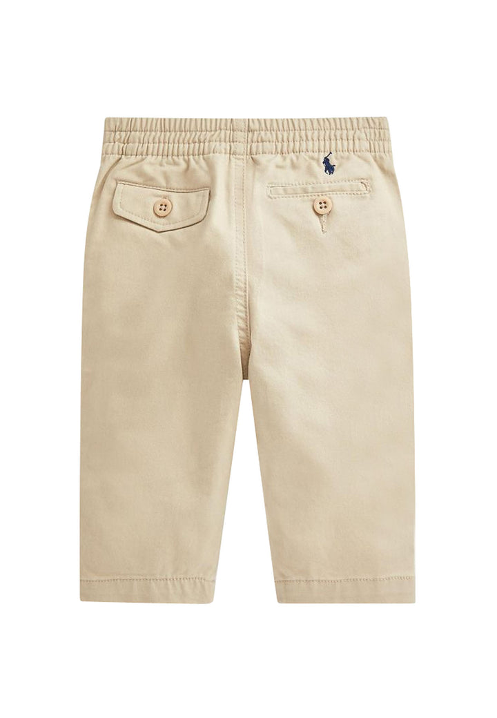 ViaMonte Shop | Ralph Lauren pantalone beige neonato in cotone