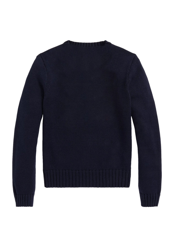 ViaMonte Shop | Ralph Lauren maglia blu bambino in cotone