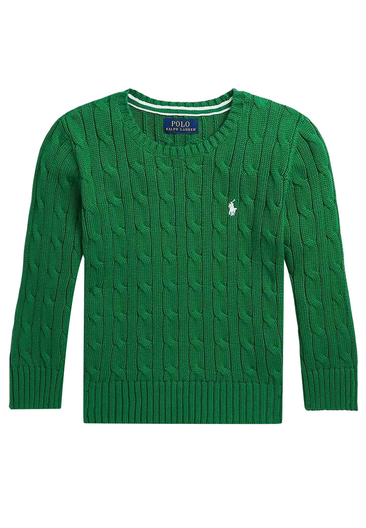 ViaMonte Shop | Ralph Lauren maglia verde bambino in cotone