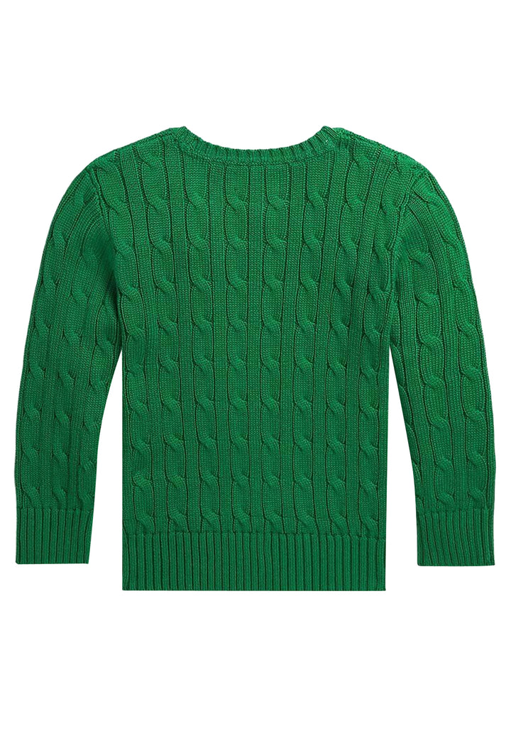 ViaMonte Shop | Ralph Lauren maglia verde bambino in cotone