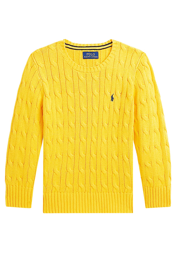 ViaMonte Shop | Ralph Lauren maglia gialla bambino in cotone