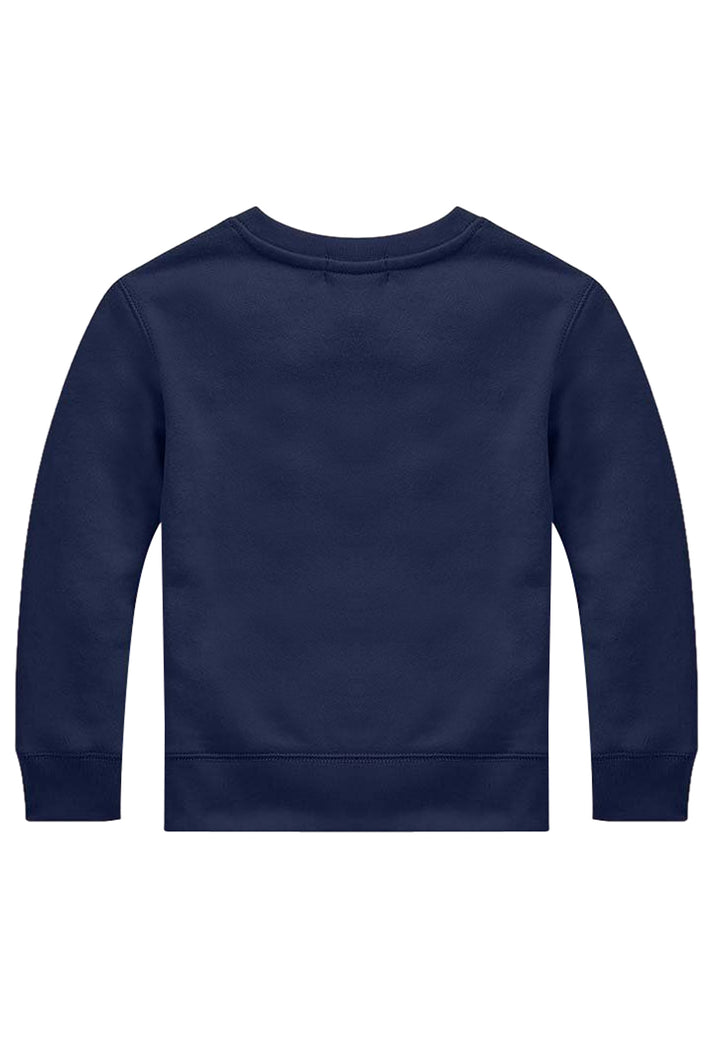 ViaMonte Shop | Ralph Lauren felpa blu bambino in cotone