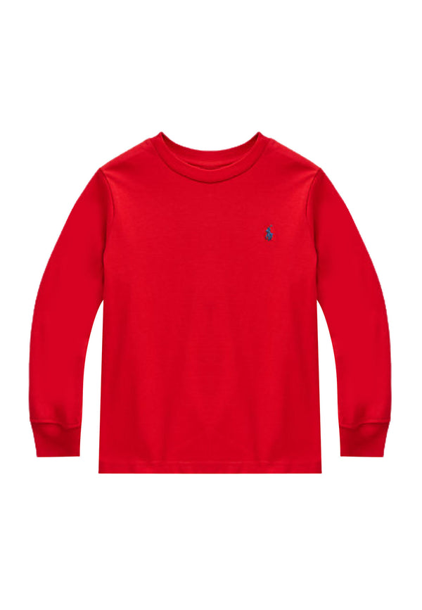 ViaMonte Shop | Ralph Lauren t-shirt rossa bambino in cotone