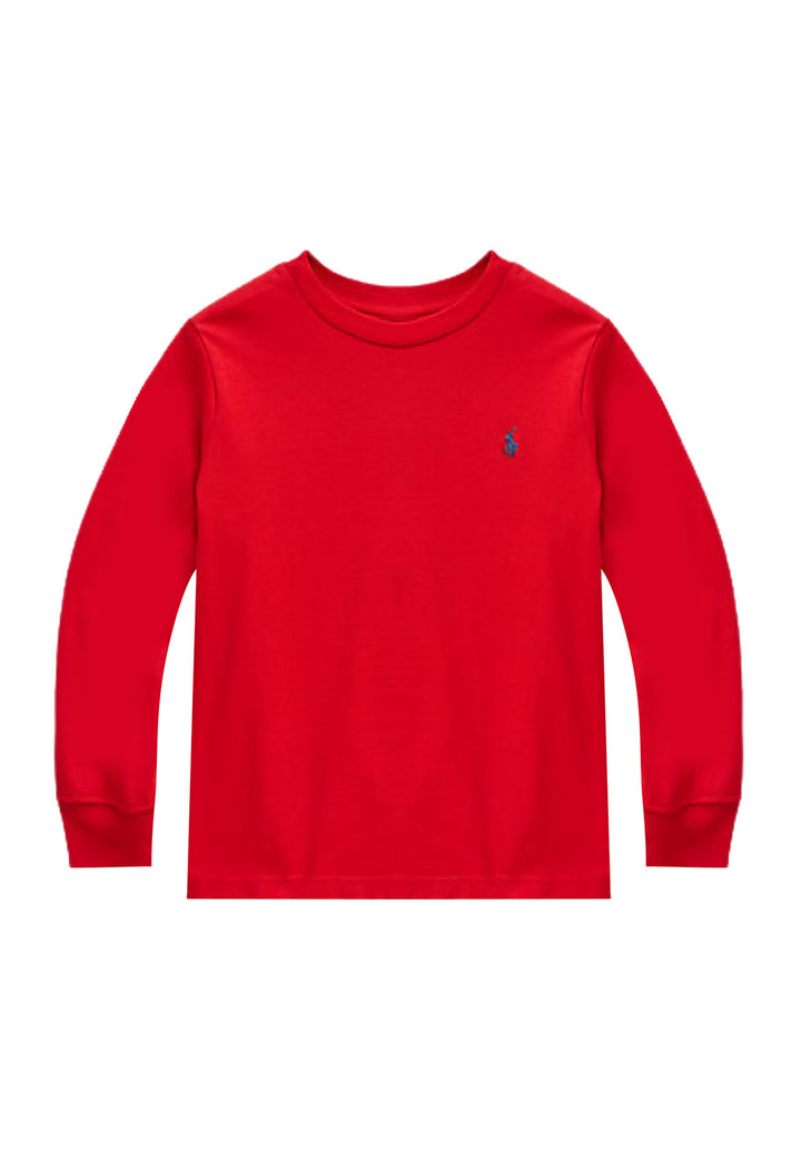 ViaMonte Shop | Ralph Lauren t-shirt rossa bambino in cotone