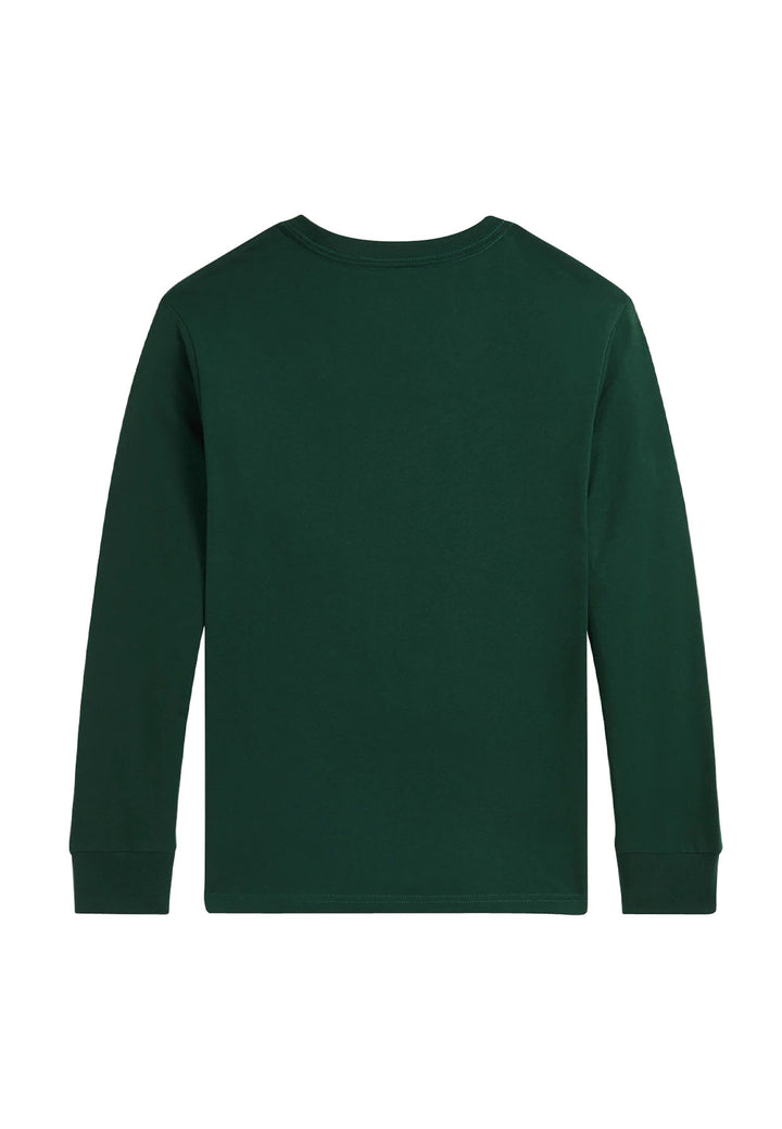 ViaMonte Shop | Ralph Lauren t-shirt verde bambino in cotone