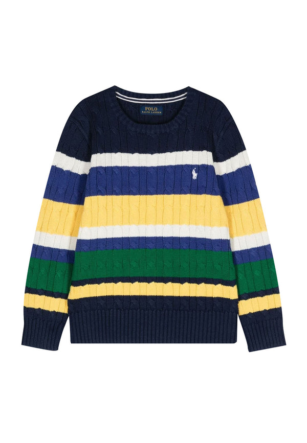 ViaMonte Shop | Ralph Lauren maglia multicolor bambino in cotone