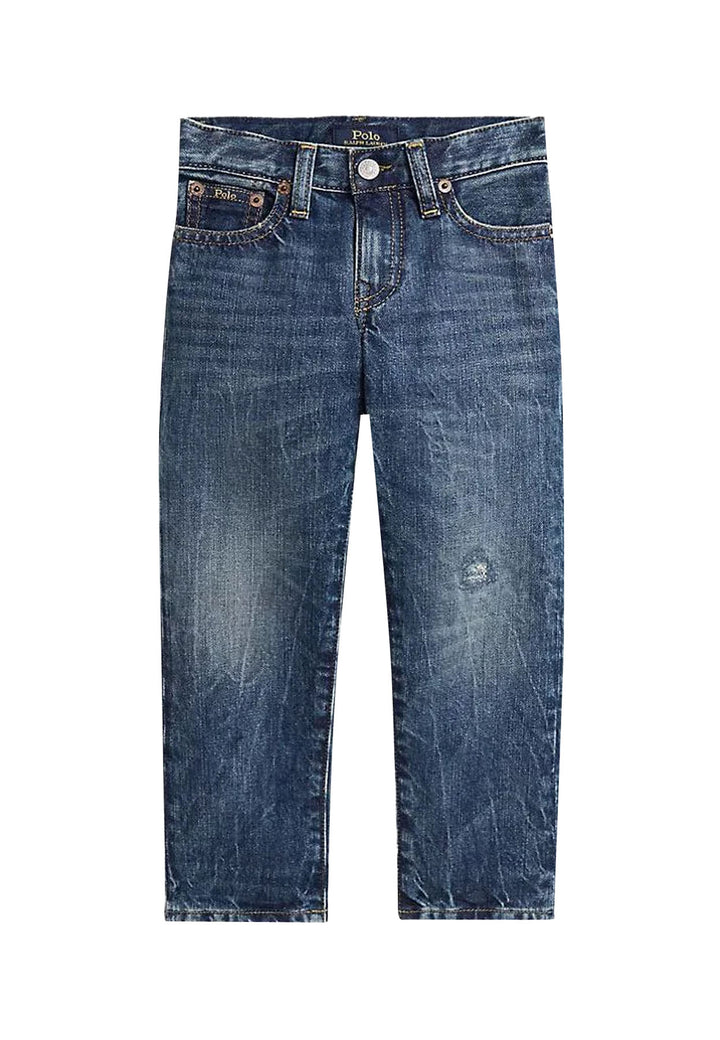 ViaMonte Shop | Ralph Lauren jeans blu bambino in denim