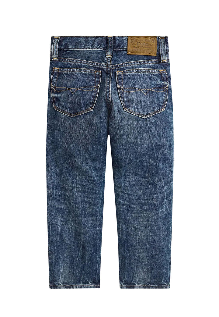 ViaMonte Shop | Ralph Lauren jeans blu bambino in denim