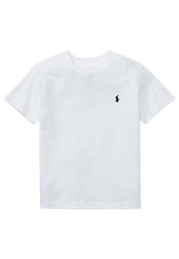 ViaMonte Shop | Ralph Lauren t-shirt bianca bambino in cotone