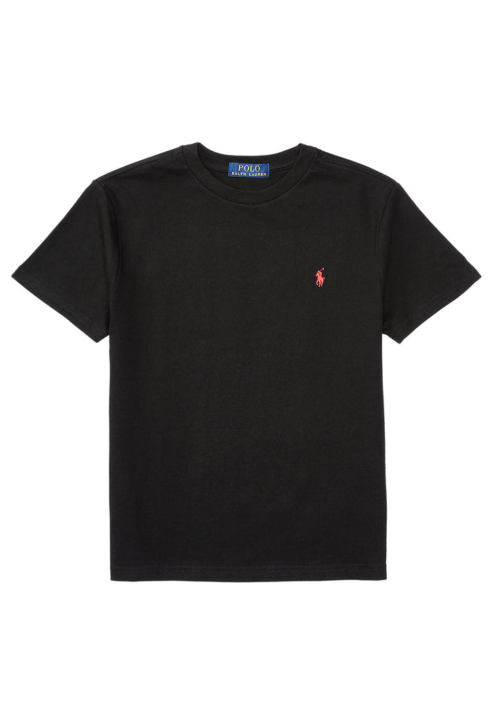 ViaMonte Shop | Ralph Lauren t-shirt nera bambino in cotone