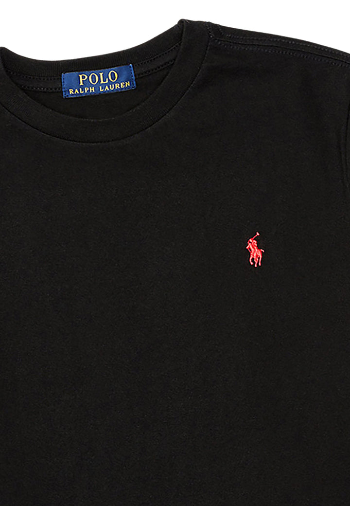 ViaMonte Shop | Ralph Lauren t-shirt nera bambino in cotone