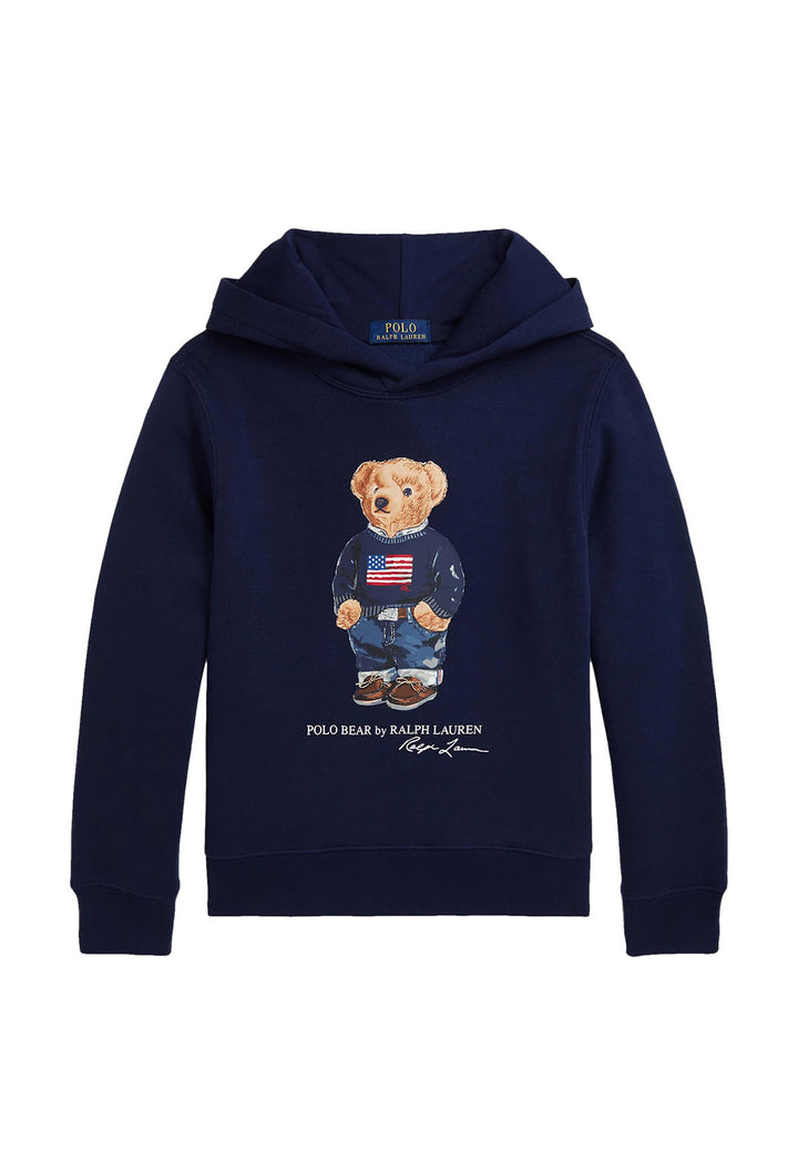 ViaMonte Shop | Ralph Lauren felpa blu navy bambino in cotone