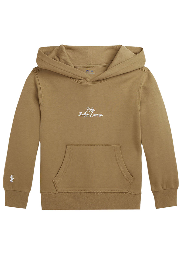 ViaMonte Shop | Ralph Lauren felpa beige bambino in cotone