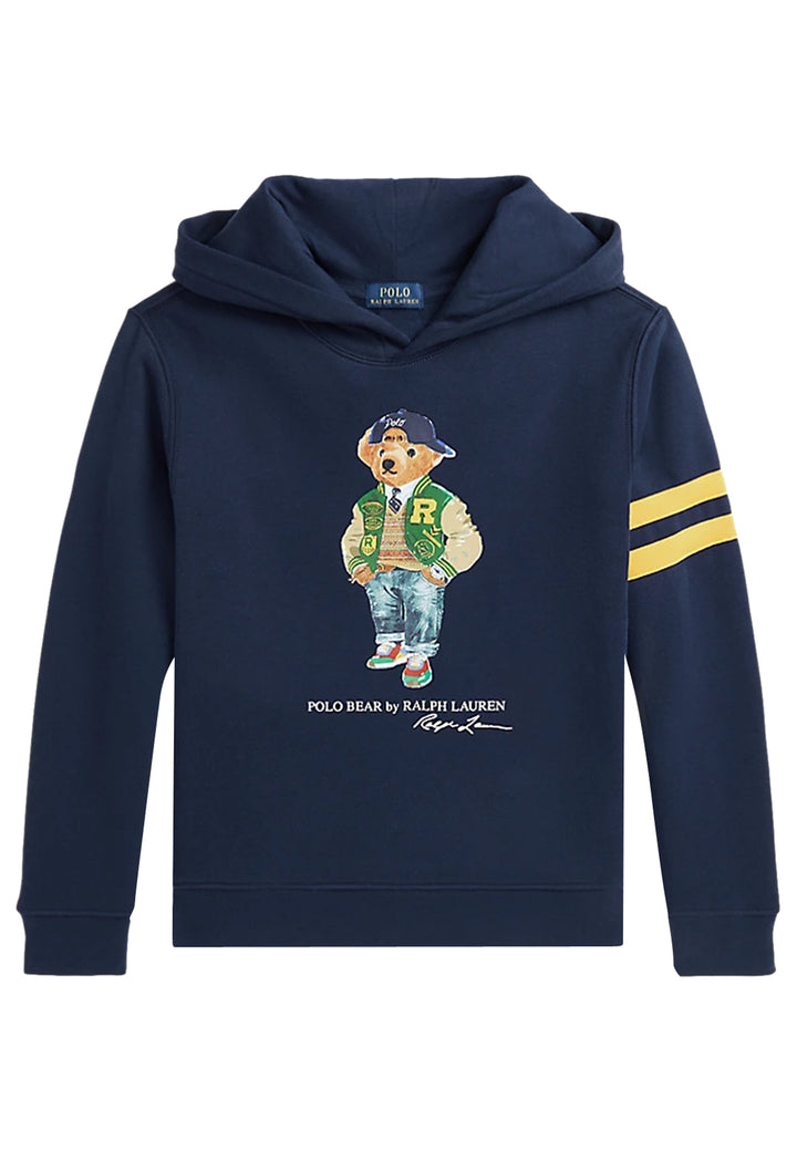 ViaMonte Shop | Ralph Lauren felpa blu bambino in cotone