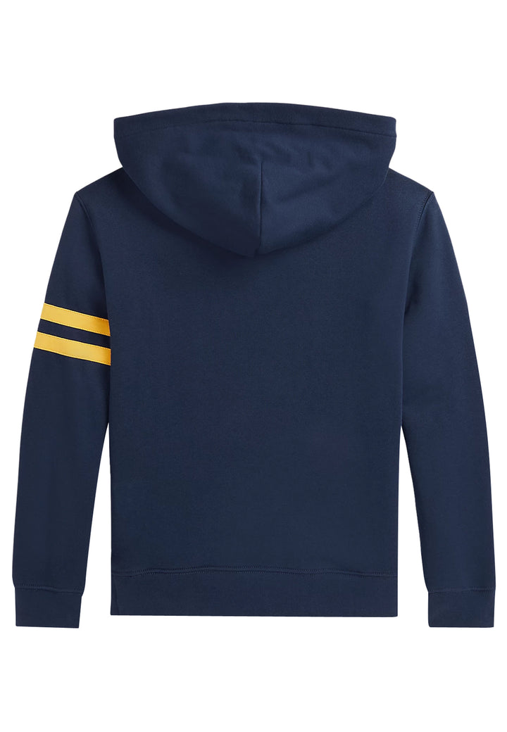 ViaMonte Shop | Ralph Lauren felpa blu bambino in cotone