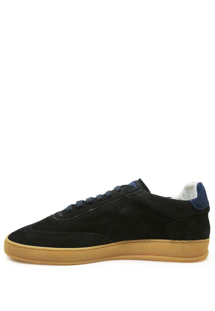 ViaMonte Shop | Soldini 80 sneakers blu uomo in vero suede