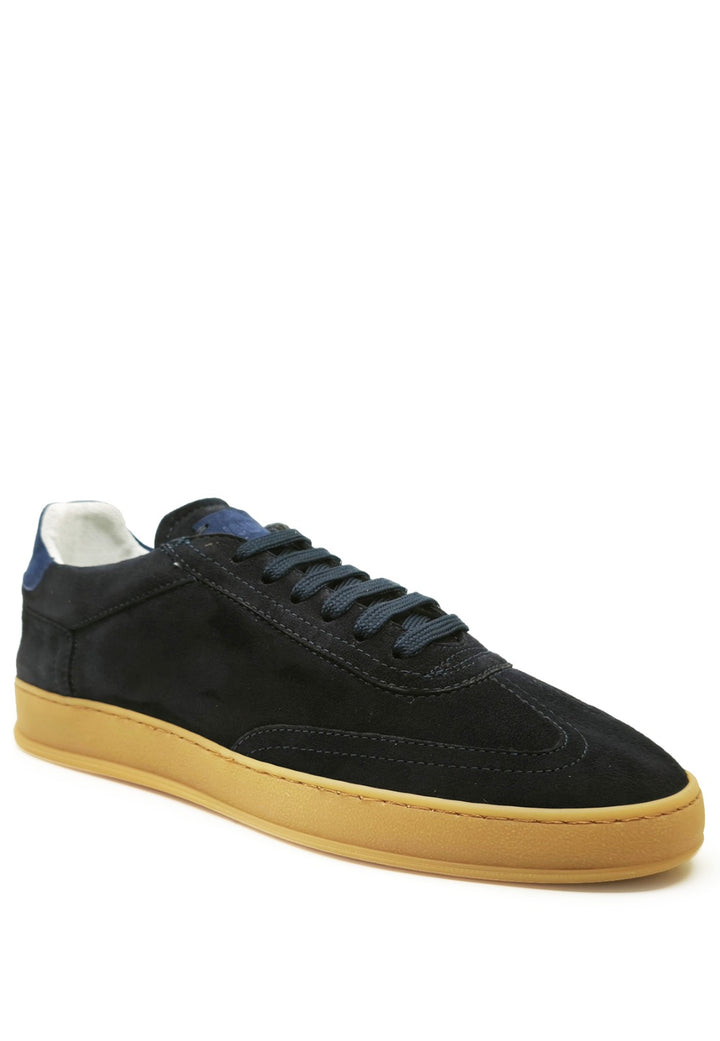 ViaMonte Shop | Soldini 80 sneakers blu uomo in vero suede