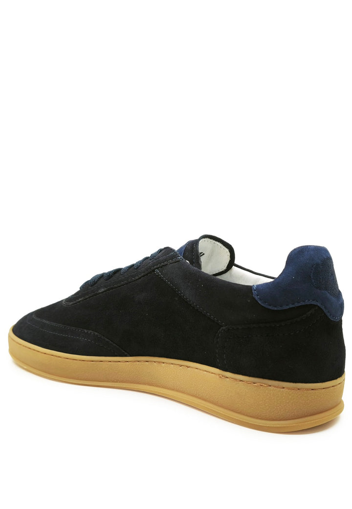 ViaMonte Shop | Soldini 80 sneakers blu uomo in vero suede