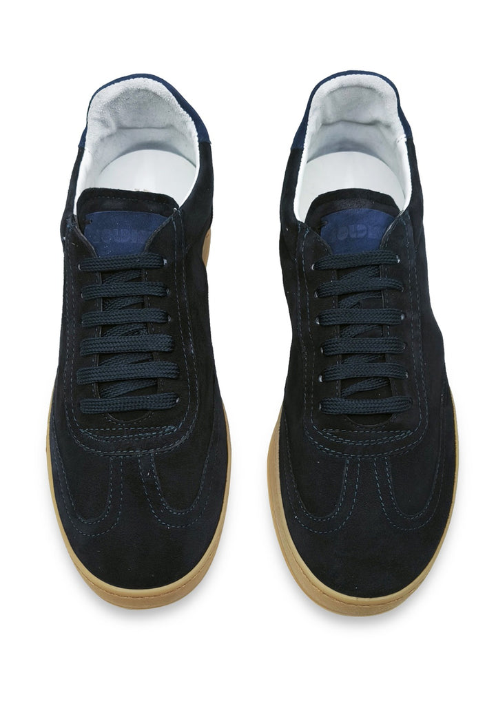 ViaMonte Shop | Soldini 80 sneakers blu uomo in vero suede