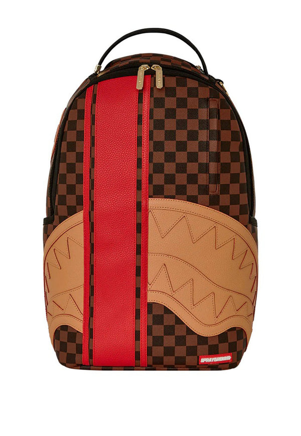 ViaMonte Shop | Sprayground zaino marrone unisex in pelle vegana