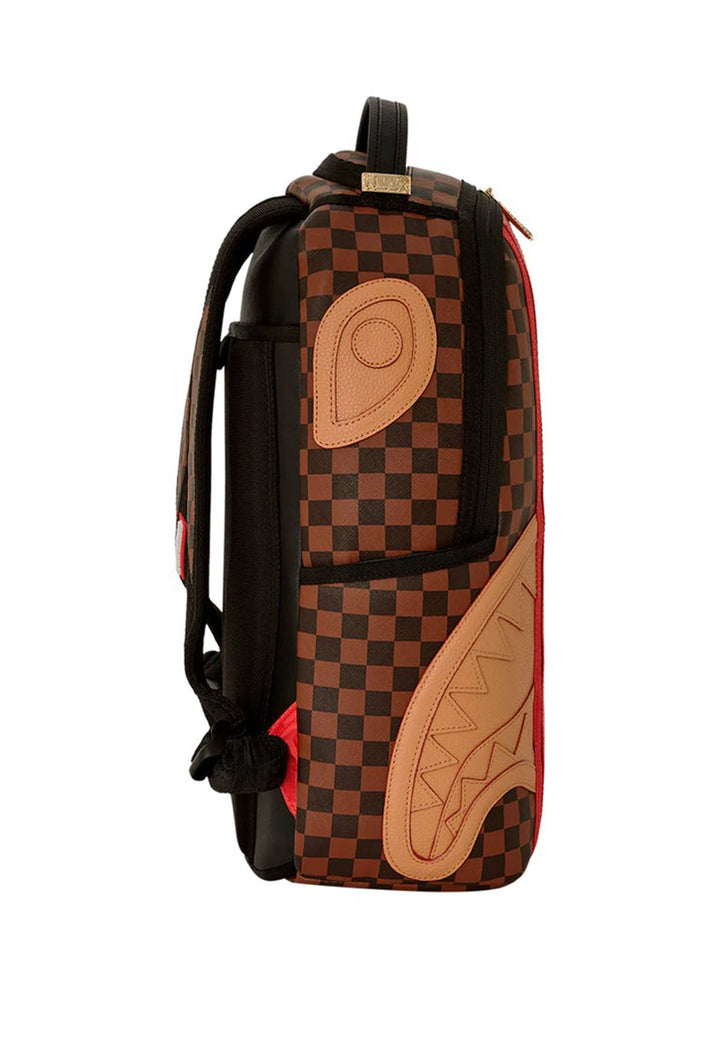 ViaMonte Shop | Sprayground zaino marrone unisex in pelle vegana