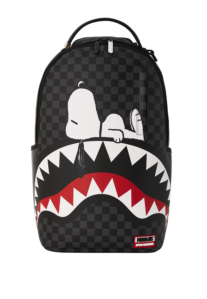 ViaMonte Shop | Sprayground zaino nero Snoopy unisex in pvc