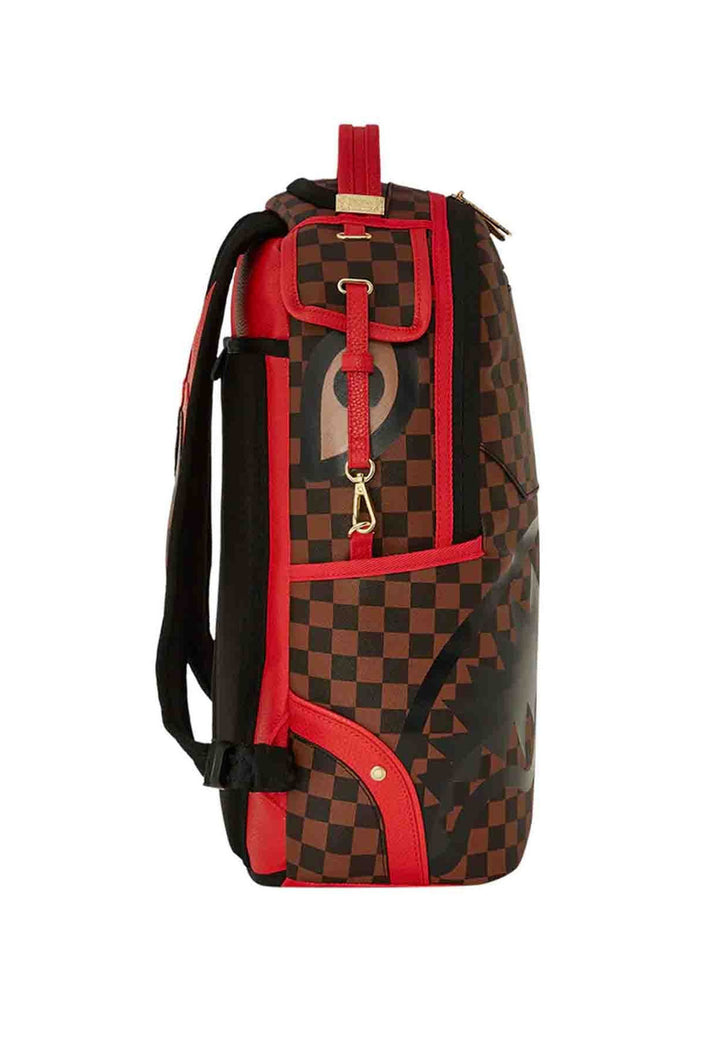 ViaMonte Shop | Sprayground zaino marrone unisex in pelle vegana