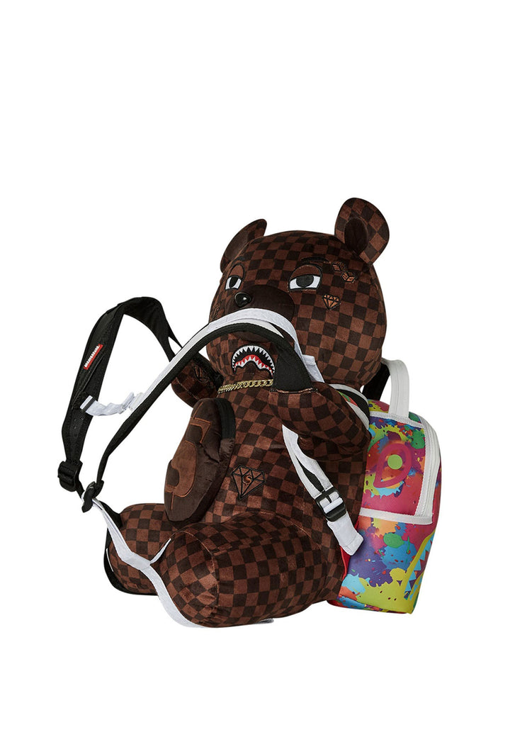 ViaMonte Shop | Sprayground zaino a forma di orso peluche unisex